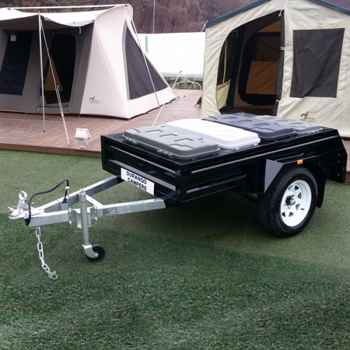 군토,[듀랑고] 캠퍼6 트레일러 텐트 (블랙) (DURANGO Camper6 Trailer Tent Black)