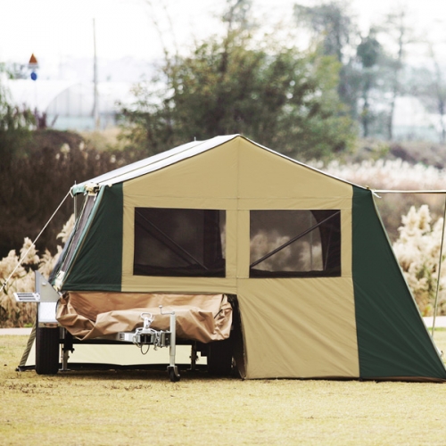 군토,[듀랑고] 캠퍼6 트레일러 텐트 (블랙) (DURANGO Camper6 Trailer Tent Black)
