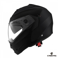 [카베르그] 듀크2 단색 무광 블랙 헬멧 (핀락 렌즈+친커튼 증정)