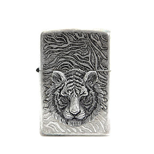 군토,[지포] 타이거 아이 - 실버 (ZIPPO TIGER EYE EMBLEM (SILVER))
