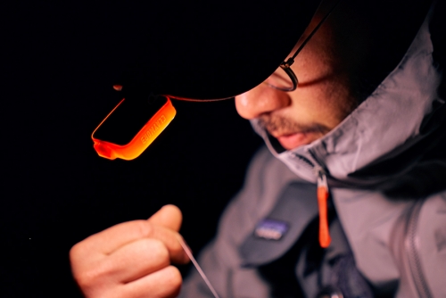 군토,[프리즘] 크레모아 캡온 40B 충전식 LED 캡라이트 레드 5핀 충전식