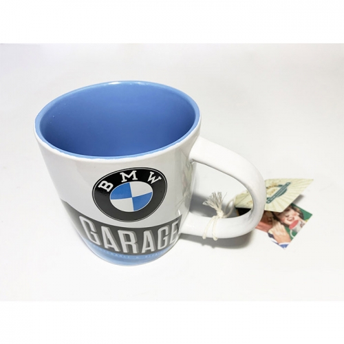 군토,[분덜리히] BMW 개러지 틴 컵 from Nostalgic Art