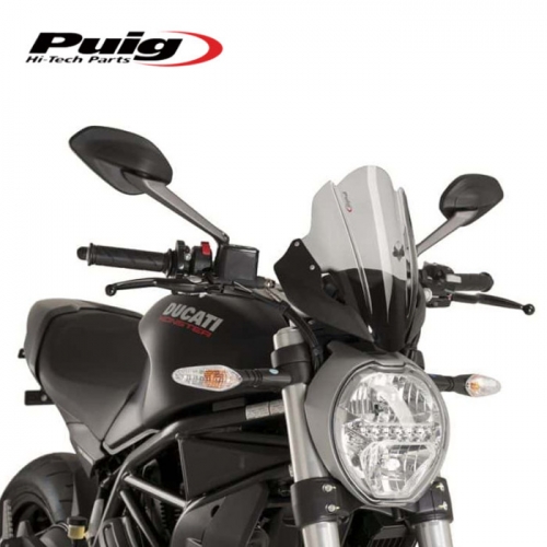 군토,[퓨익] PUIG Ducati 두카티 몬스터 1200 (14~) /1200R (16-20) 스포츠 스크린 숏 스크린