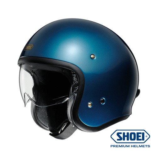 군토,[쇼에이] J.O 라구나 블루 오픈페이스 헬멧 (J.O LAGUNA BLUE)