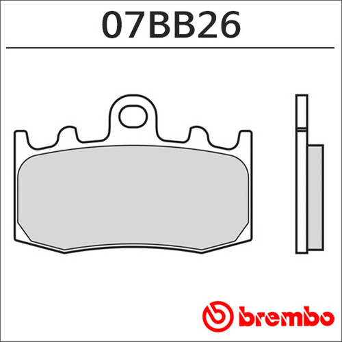 [브램보] BMW R1200 GS/CL/RT/S/ST (03-) 브레이크 패드 프론트 07BB26