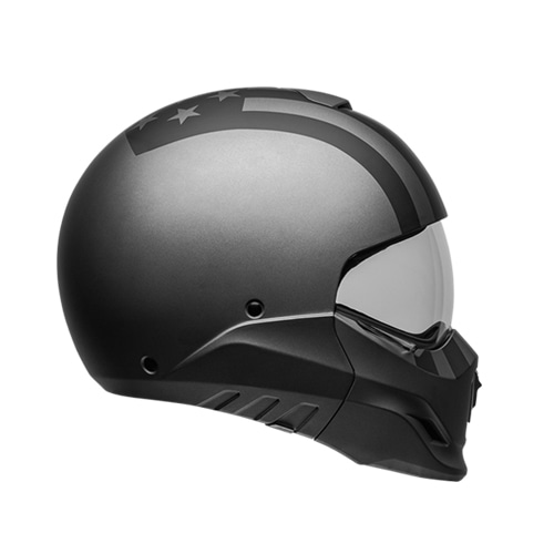 군토,[BELL] 벨 브루저  프리 라이드 무광 그레이/블랙 풀페이스 헬멧