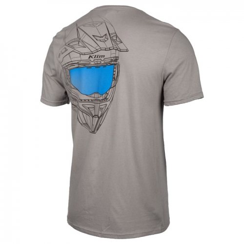 군토,[클라임] Klim 드래프트 SS 티셔츠 - 그레이 블루