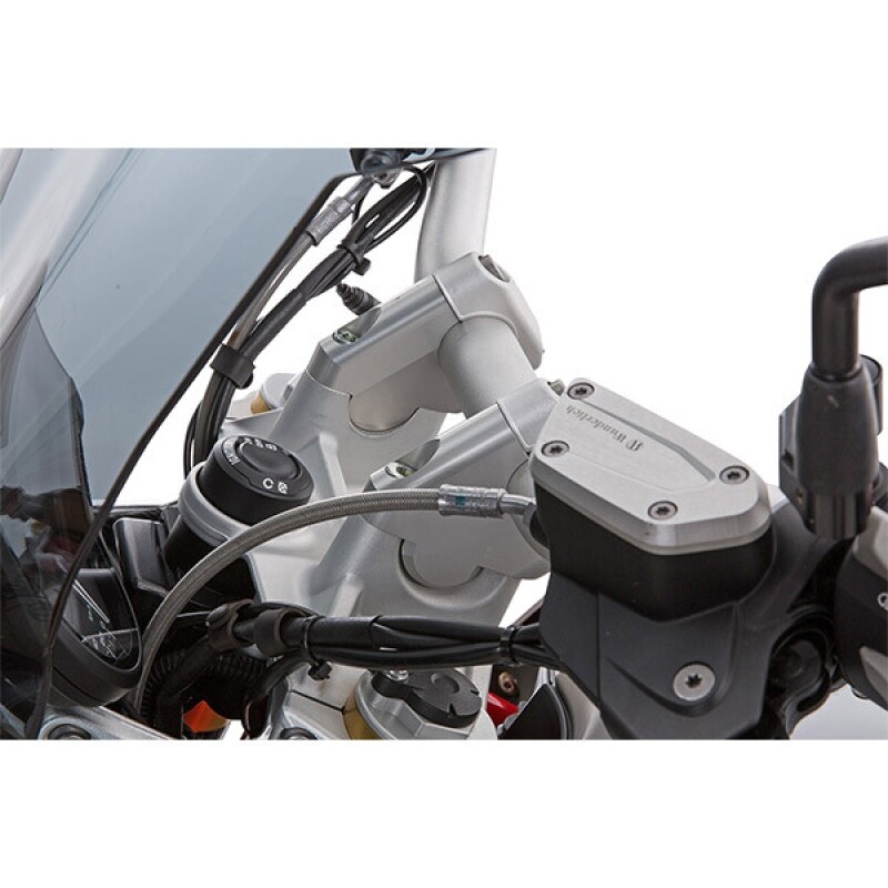 군토,[분덜리히] BMW R1200R, R1200RS, R1250R, R1250RS ERGO+ 핸들라이저 35mm - 실버 31000-301