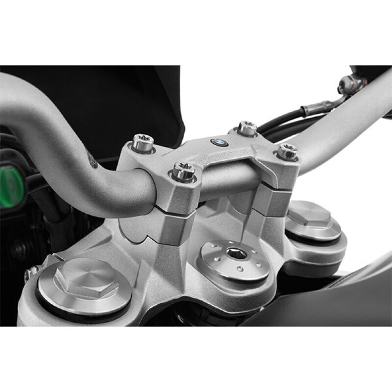 군토,[분덜리히] BMW F850GS, F850GS ADV, F900R, F900XR ERGO 핸들바 라이저 20mm - 실버 (네이게이션 없는 모델용) 25800-101