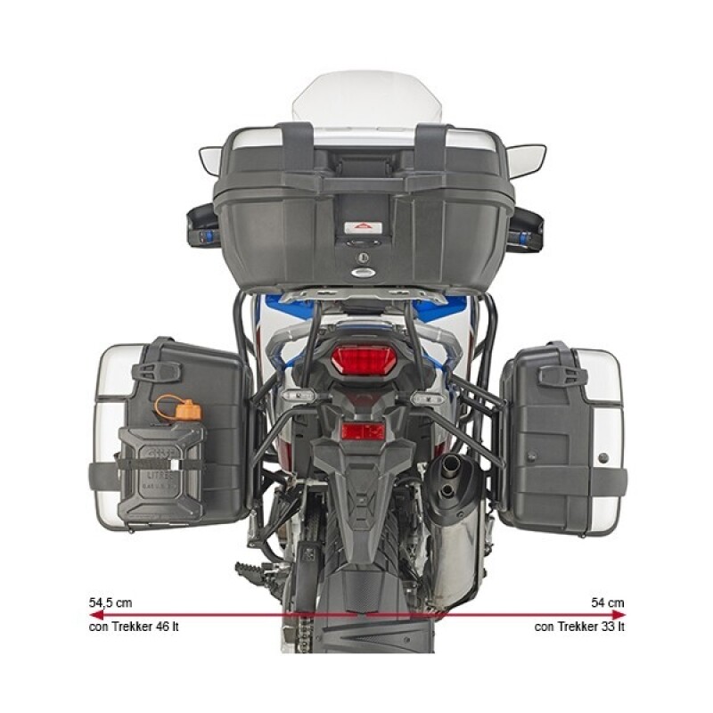 군토,[지비] GIVI 혼다 CRF1100L 아프리카트윈 노멀 (20-25), 어드벤처 스포츠 (20-25) 모노키 사이드박스 브라켓 - PLO1178MK