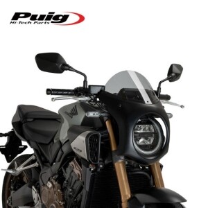 [퓨익] 혼다 CB650R NEO SPORTS CAFE / ECLUTCH (24-) 레트로 세미 페어링 (블랙하우징)