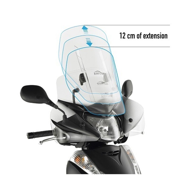 군토,[지비] GIVI BMW F800GS (24-26), F750GS, F850GS (18-23) 전용 에어플로우 윈드스크린 - AF5127B