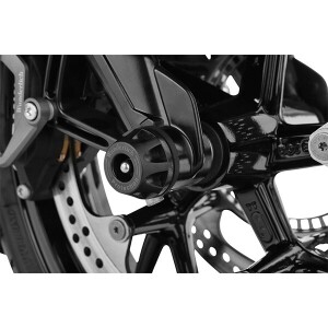 [분덜리히] BMW K1600 더블쇼크 axle 프로텍션 패드 front - 블랙