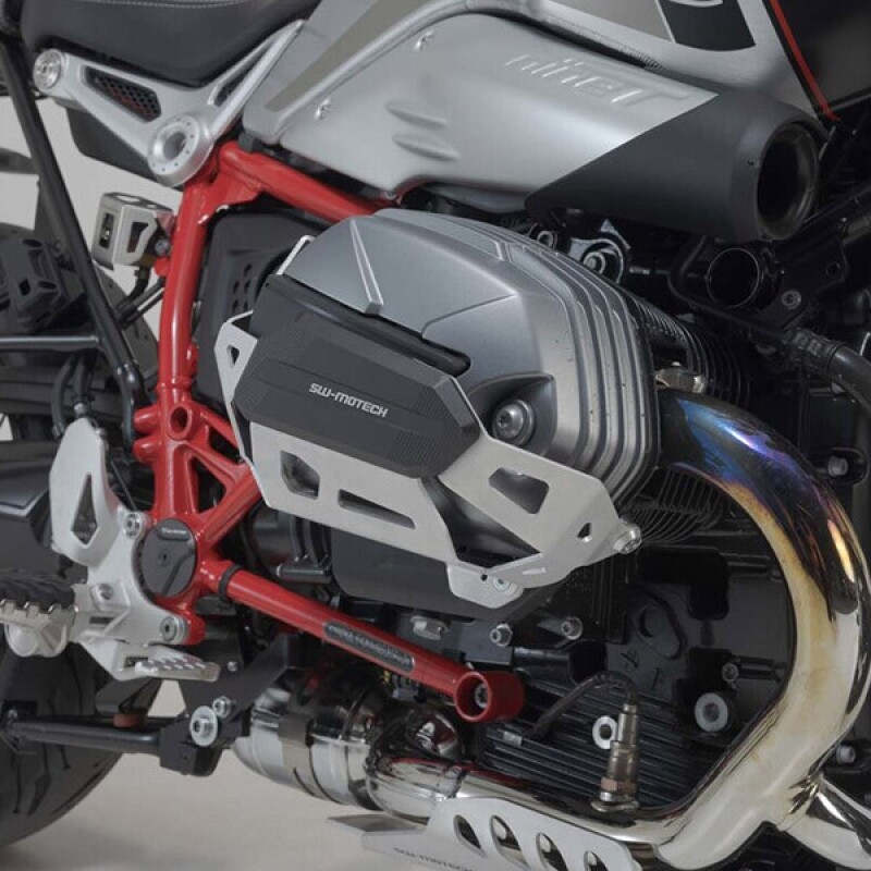 군토,[SW모텍] BMW 알나인티 R nineT, Pure, Scrambler (20-25), R12, R12 nineT (23-25) 실린더 가드 (엔진헤드가드) - MSS.07.653.10000/S (실버), MSS.07.653.10002/B (블랙)