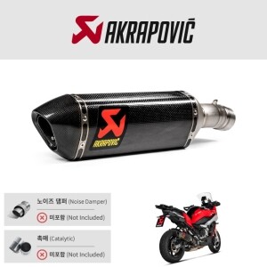 [아크라포빅] BMW S1000XR (25~) (M1000XR 불가) 머플러 슬립온 카본