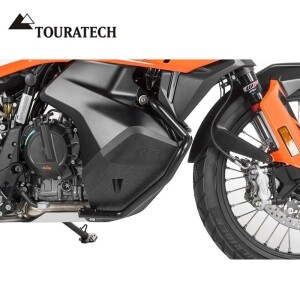 [투라텍] KTM 890 Adventure/ 890 Adventure R/ 790 Adventure/ 790 Adventure R (-2022) 스테인리스 스틸 탱크 크래쉬바 - 블랙