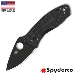 [스파이더코] 앰비셔스 FRN(F) 블랙 폴딩 나이프