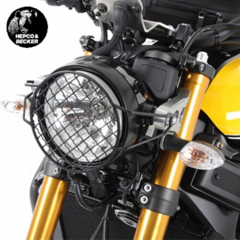 군토,[햅코앤백커] 야마하 XSR900 (16-21) 헤드라이트 가드 그릴 - 7004551 00 01
