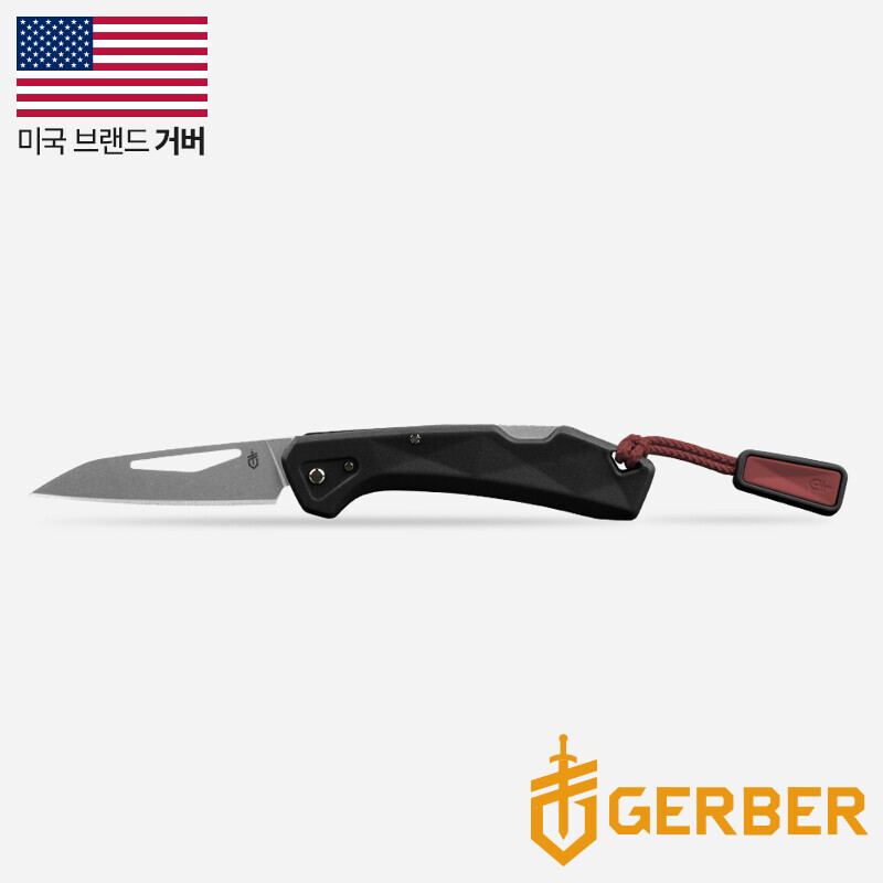 군토,[거버] LST 미니(F) 블랙 폴딩 나이프