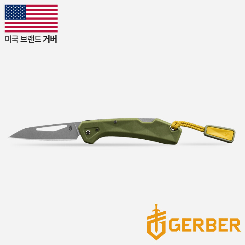 군토,[거버] LST 미니(F) 리첸그린 폴딩 나이프