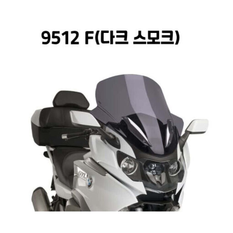 군토,[퓨익] BMW K1600GTL(11-) / R1200RT (14-18) / R1250RT(19-20) 투어링 스크린 윈드스크린 PUIG 9512