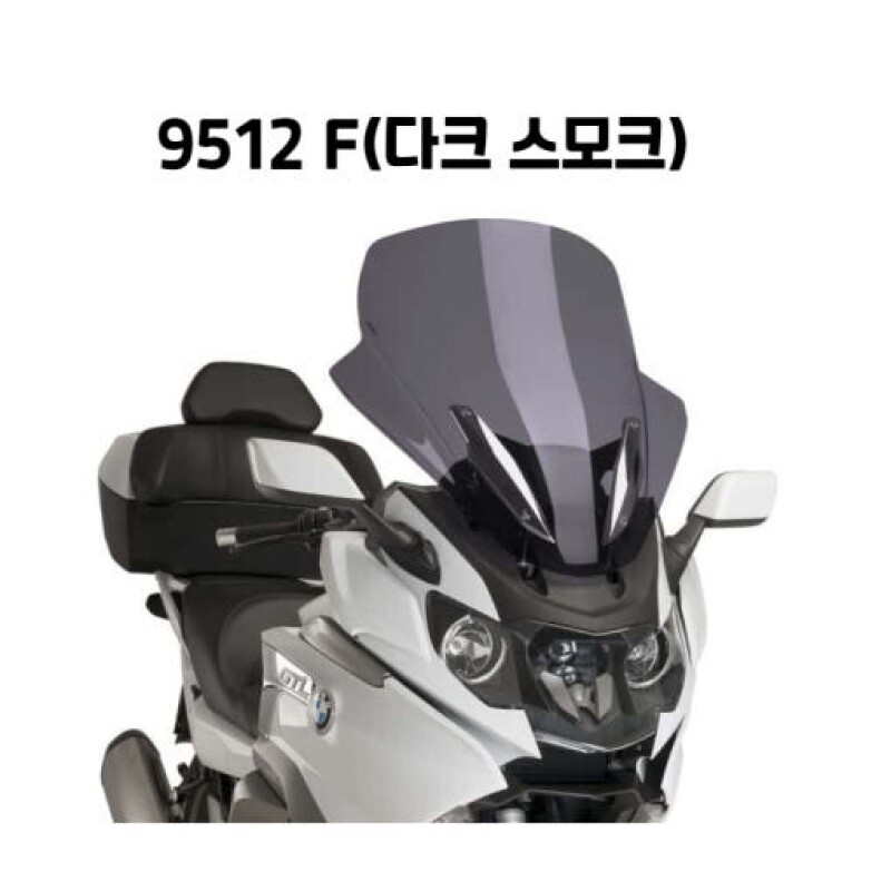 군토,[퓨익] BMW K1600GTL(11-) / R1200RT (14-18) / R1250RT(19-20) 투어링 스크린 윈드스크린 PUIG 9512