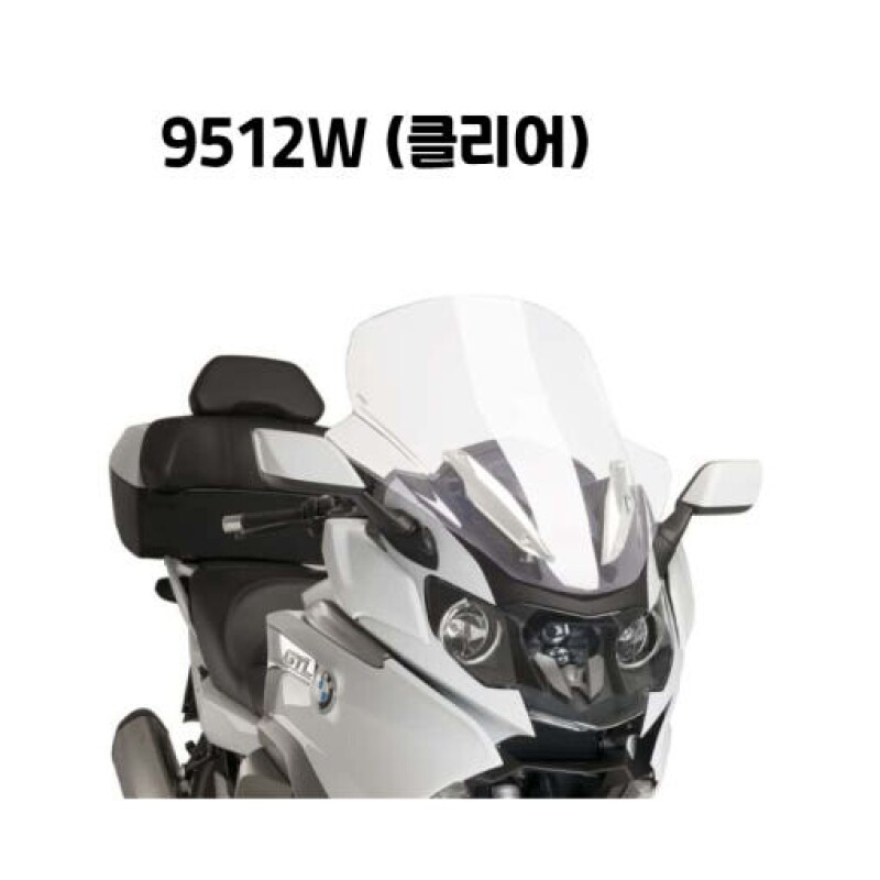 군토,[퓨익] BMW K1600GTL(11-) / R1200RT (14-18) / R1250RT(19-20) 투어링 스크린 윈드스크린 PUIG 9512