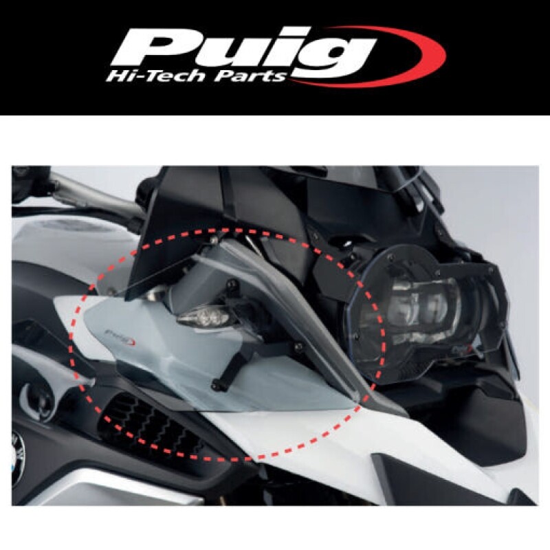 군토,[퓨익] BMW F800GS / F750GS / F850GS / F850GS ADV / R1250GS 사이드 윈드 디플렉터 PUIG 20812