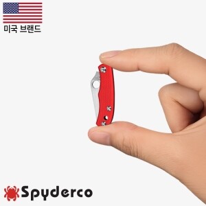 [스파이더코] 버그(F) 레드 폴딩 나이프