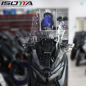 [이소타] 야마하 엔맥스 NMAX125, NMAX155 (2025년~) 70CM 클래식 윈드스크린 CLS3448-WA