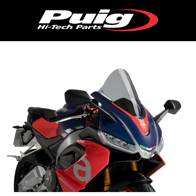 군토,[퓨익] 아프릴리아 RS660 (21-) R-레이싱 스크린 윈드스크린 PUIG 20571