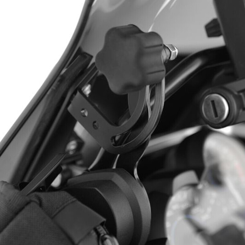 군토,[분덜리히] BMW R1200GS, R1200GSA, R1250GS, R1250GSA 윈드실드 보강 브라켓 - 블랙