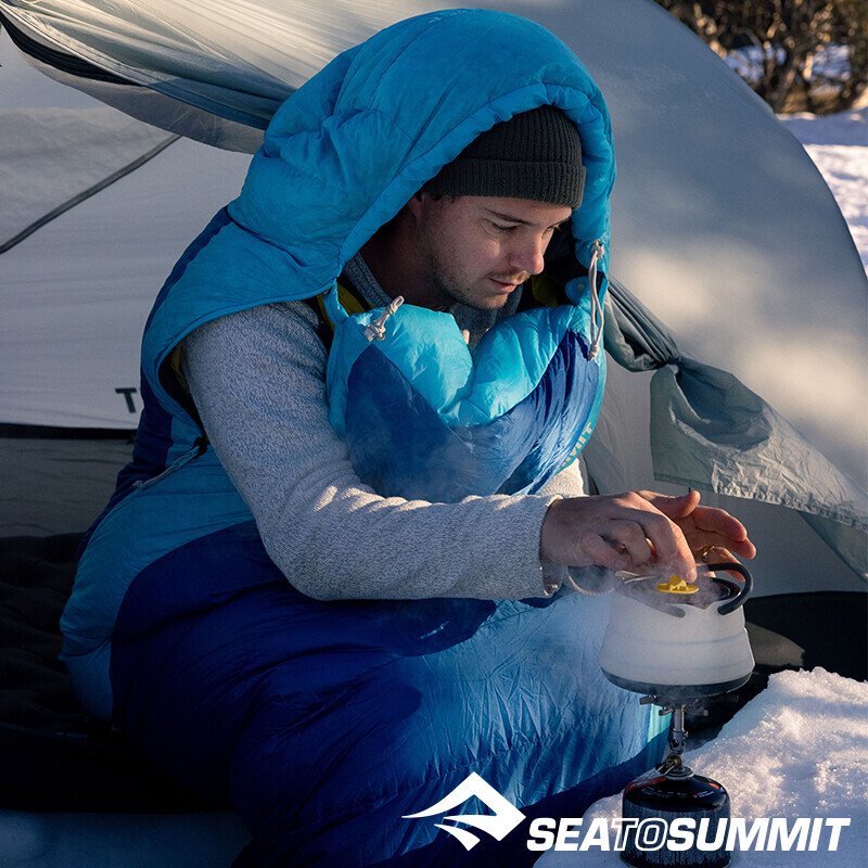 군토,[씨투써밋] 트렉 -9도 롱 다운 침낭(지퍼링크L)