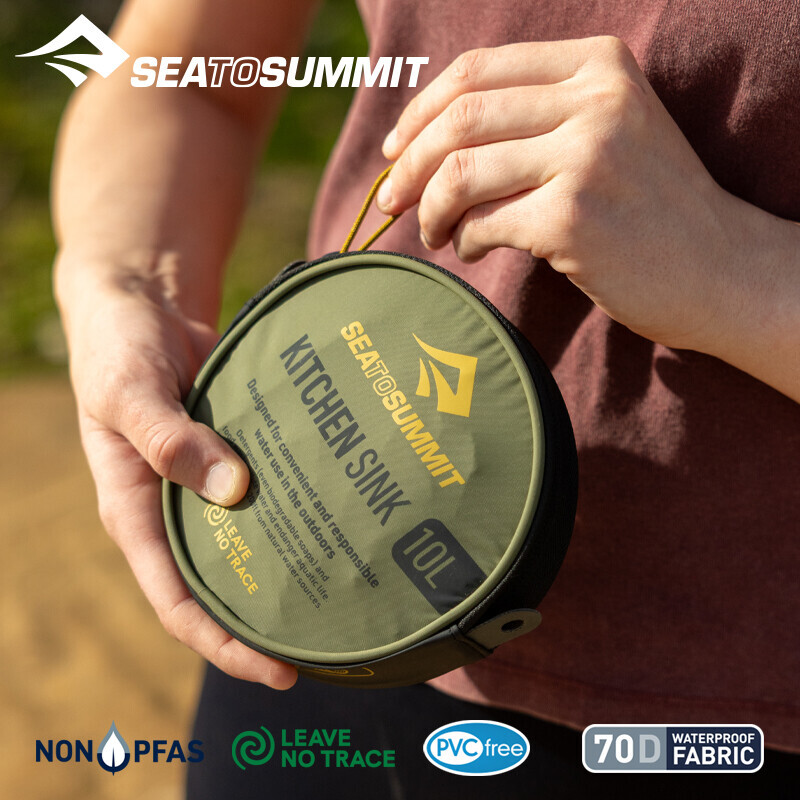 군토,[씨투써밋] 키친 싱크 10L 번트올리브