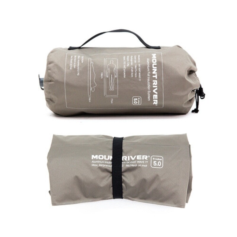 군토,[마운트리버] 스카이 매트 웨이브 77 에어매트리스