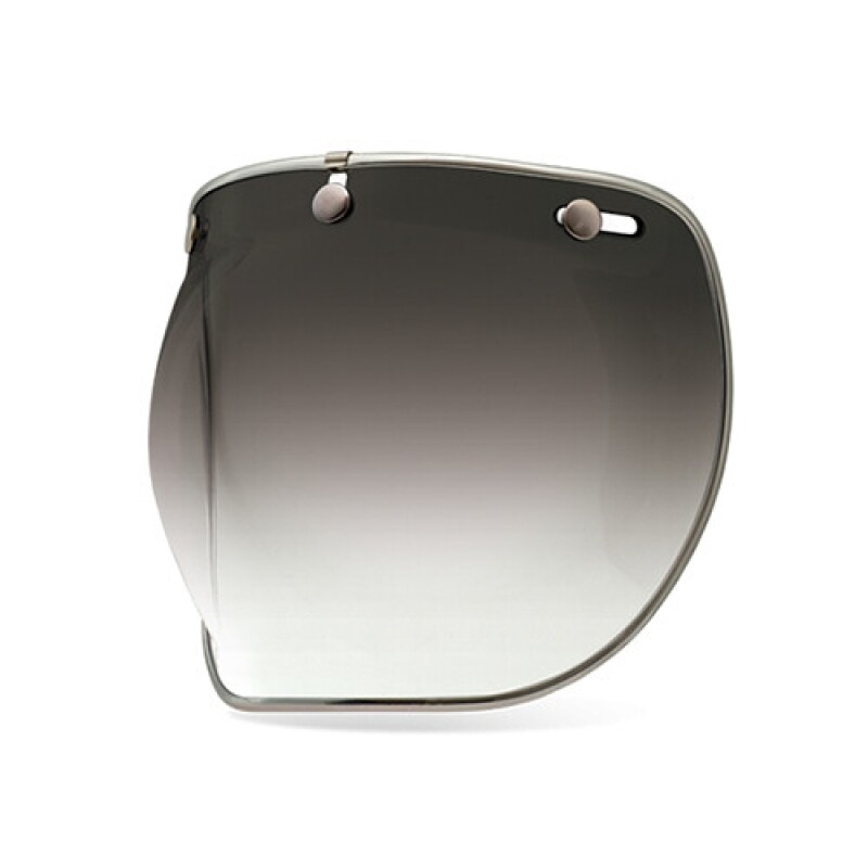 군토,[BELL] 벨 3스냅 버블 디럭스 쉴드 - 스모크 그라데이션