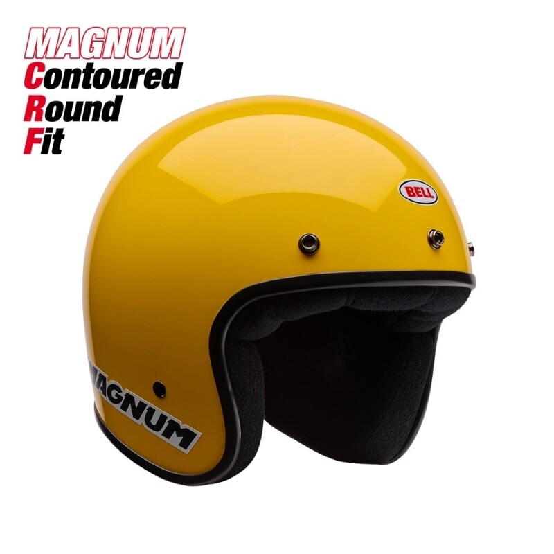 군토,[BELL] 벨 매그넘 CRF 클래식 오픈페이스 헬멧 - 옐로우