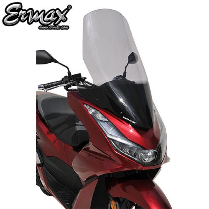 군토,[이알맥스] 혼다 PCX125, PCX150 (21-) 롱 윈드스크린 - 라이트 블랙 0101 T18