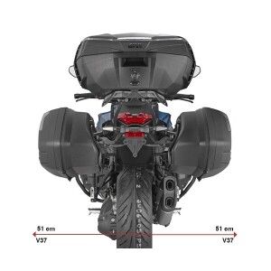 [지비] GIVI BMW R1300R, R1300RS (25-26) V35, V37 사이드케이스 브라켓 - PLX5152