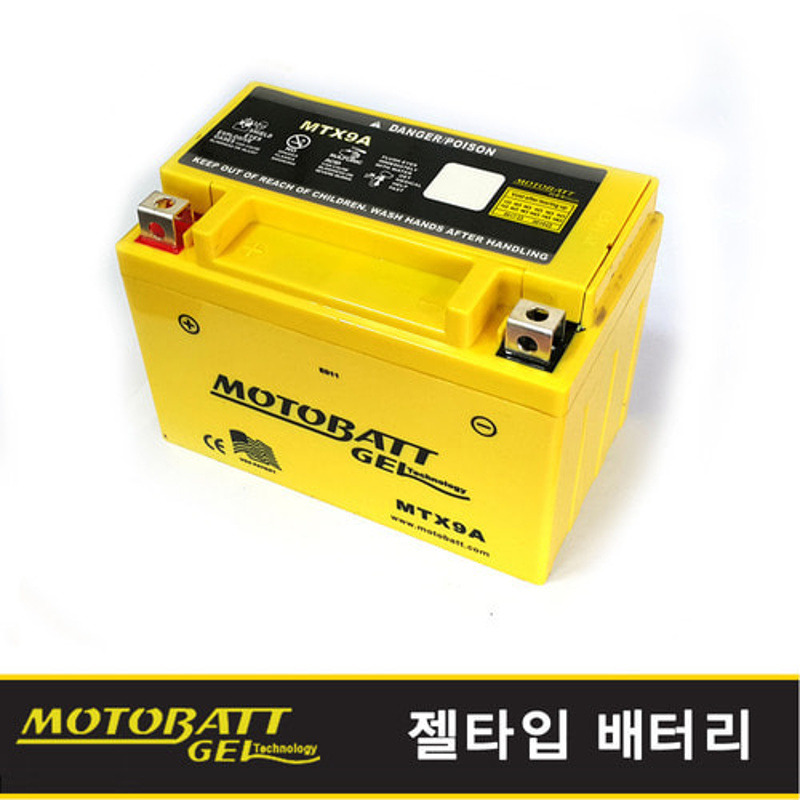 군토,[모토뱃] 젤 배터리 MTX9A (12V9A) - CFMOTO 450MT