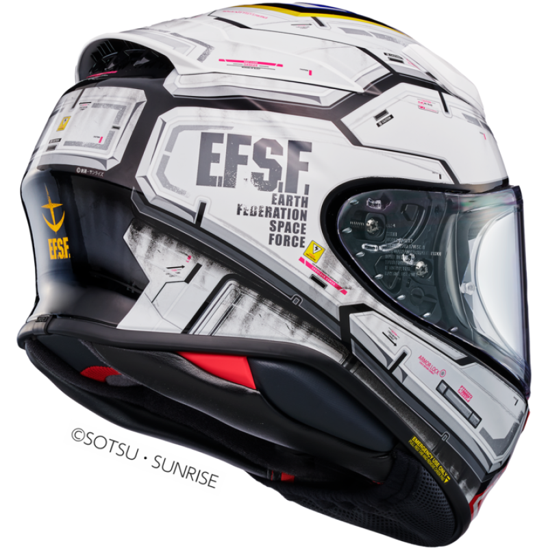 군토,[쇼에이] Z-8 RX-78-02 건담 TC-10 SHOEI X 기동전사 건담 콜라보 풀페이스 헬멧 (Z-8 RX-78-02 GUNDAM TC-10 SHOEI X)