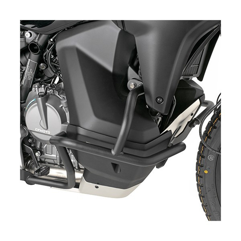 군토,[지비] GIVI CFMOTO 800 MT-X (25-26) 하단 엔진가드 블랙 - TN9227
